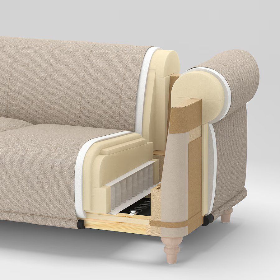 Ikea Divani: 3er-Sofa, Högalid IKEA braun – Nuovo (secondo la descrizione) da Stans venduto da Cherry_2000 9