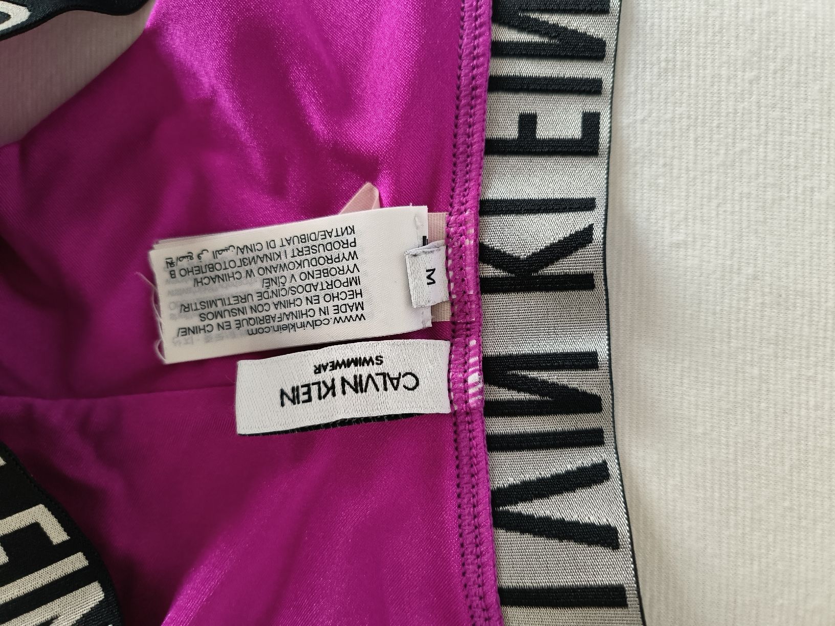Calvin Klein Badekleider & Bikinis: Pinker Bikinihose Calvin Klein Gr. M – Neu (gemäss Beschreibung) aus Biel/Bienne von M.D.C 1
