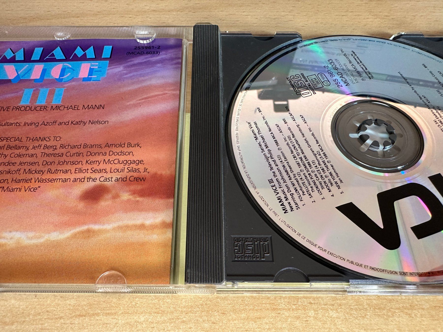 CD: Various – Miami Vice III – Usato da Rikon im Tösstal venduto da Alpenmutz 2