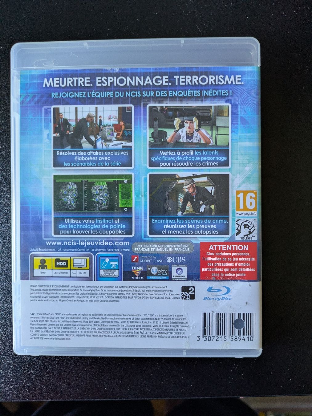 Sony Giochi: Jeu PS3 NCIS – Usato da Court venduto da Meirine 1