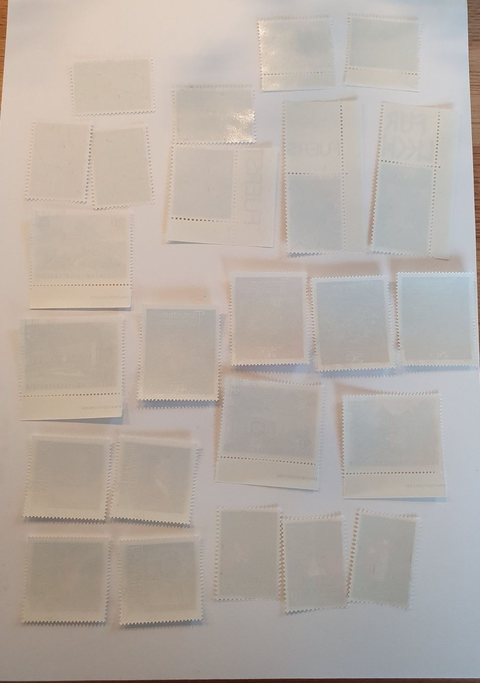 Alle Briefmarken: 1981 JSA gestempelt – Neu (gemäss Beschreibung) aus Alten von Regenwasser 3