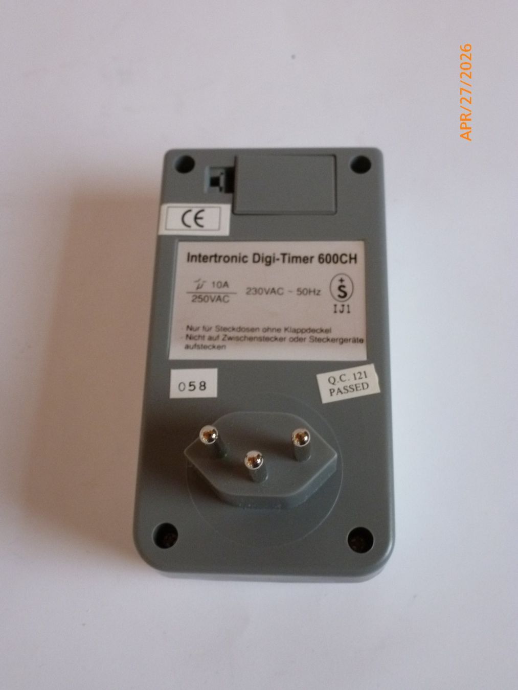 Sistema di controllo: Intertronic Digi-Timer 600CH, 7-Tage Programm, Top Zustand – Usato da Lupfig venduto da Casch13 2