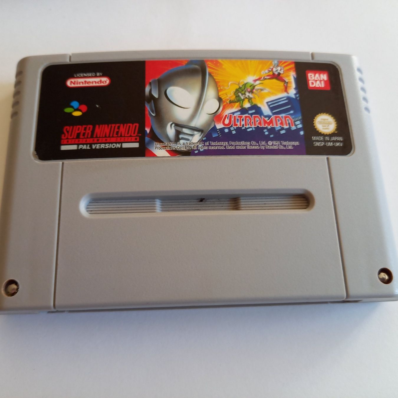 Nintendo Giochi: Ultraman - SNES – Usato da Zürich venduto da Mephisto87