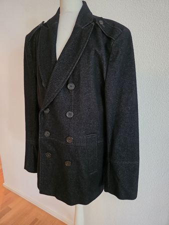 Yves Woll-Kurzmantel, Herren Gr. 50