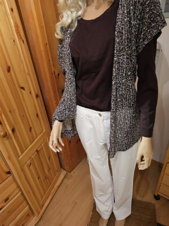 cooles trio gr.XL..hose mit Shirt und Gillet