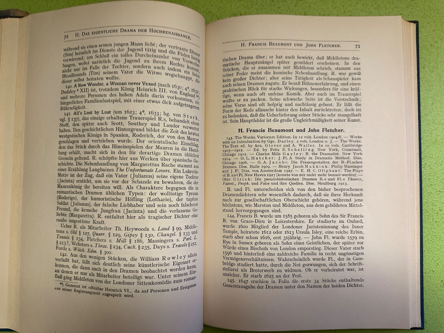 Bücher: Eduard Eckhardt: Das englische Drama 2 Bde. – Gebraucht aus Zürich von allp 7