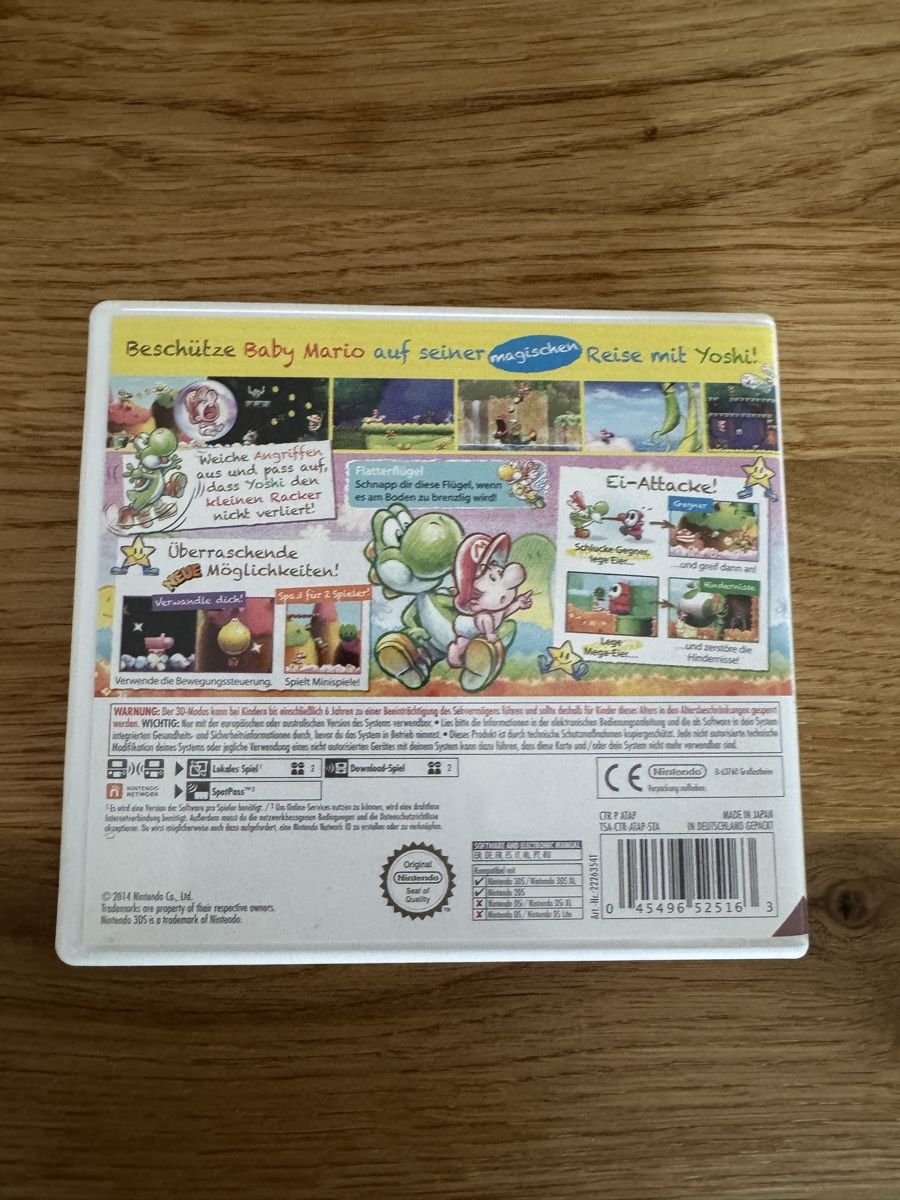Nintendo Giochi: Nintendo 3DS Yoshi's Island Spiel – Nuovo (secondo la descrizione) da Sursee venduto da giu_205 1
