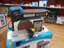 ALDURO Bandschleifer und Tellerschleifmaschine