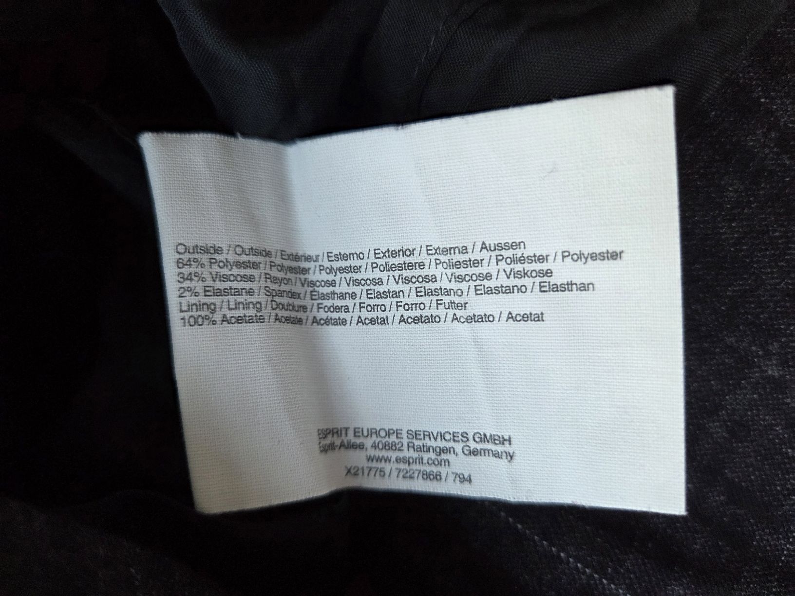 Esprit Vestiti: Esprit Kleid, Grösse 36, Karomuster, Herbst/Winter Look – Usato da Villars-sur-Glâne venduto da richardette 5