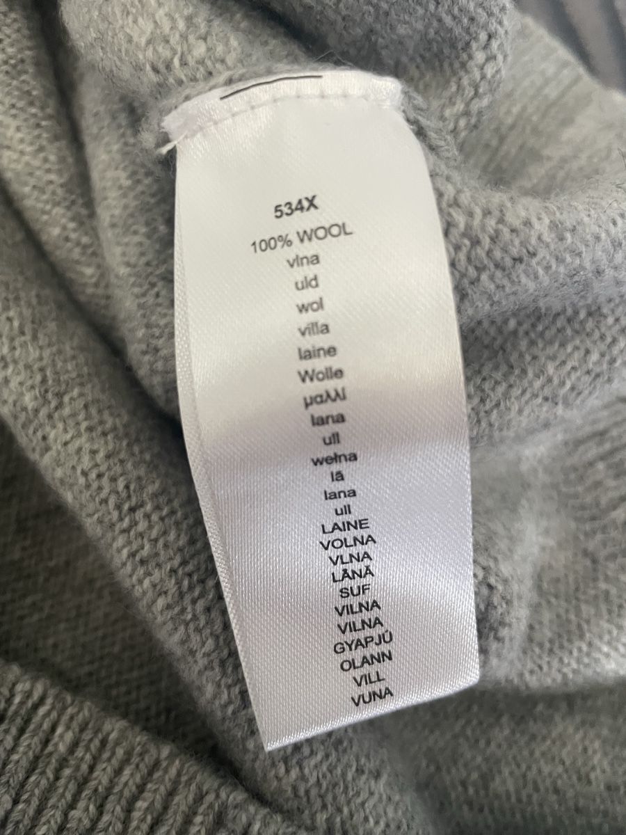 Paul Smith Maglioni & Felpe: Paul Smith grey 100% wool jumper M – Nuovo (secondo la descrizione) da Embrach venduto da lau_2gtp 4