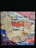 Elegante Vintage Perlen Armband 
