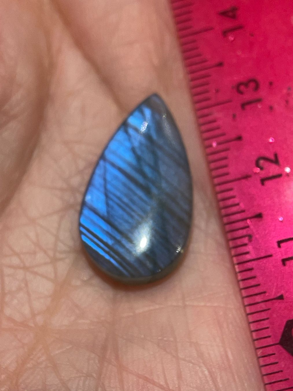 Edelsteine: hochwertige Labradorit-Cabochons/Tropfenform – Neu (gemäss Beschreibung) aus Schiers von sisikristall 9