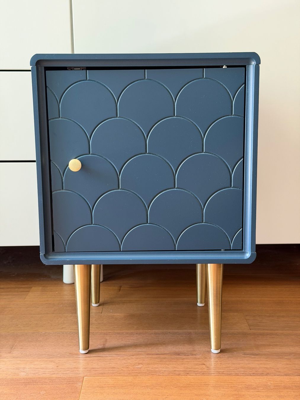 La Redoute Nachttische: La Redoute Luxore blue bedside table – Gebraucht aus Zürich von emi_j76q 1