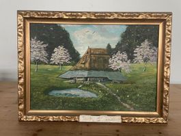 Ölgemälde Schauenberg 59x43cm