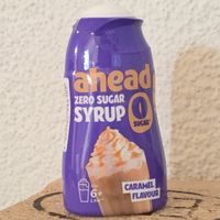 Ahead Zero Sugar Sirup Caramel 48 ml Neu und ungeöffnet