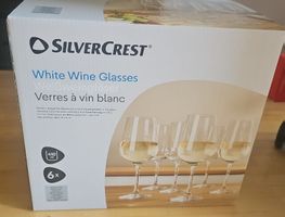 6 verres à vin blanc Silvercrest neufs dans l'emballage