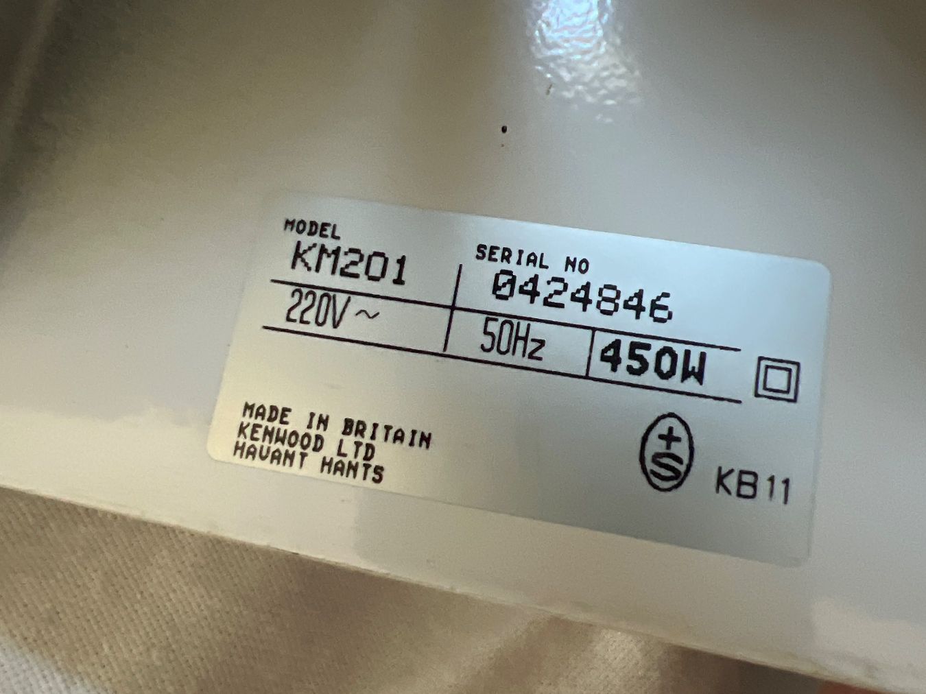 Kenwood Küchengeräte: Küchenmaschine Kenwood KM201 – Gebraucht aus Egliswil von Photonik 1