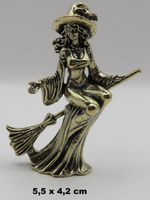 HEXENFIGUR aus Messing - Dekoration - 5.5x4.2cm