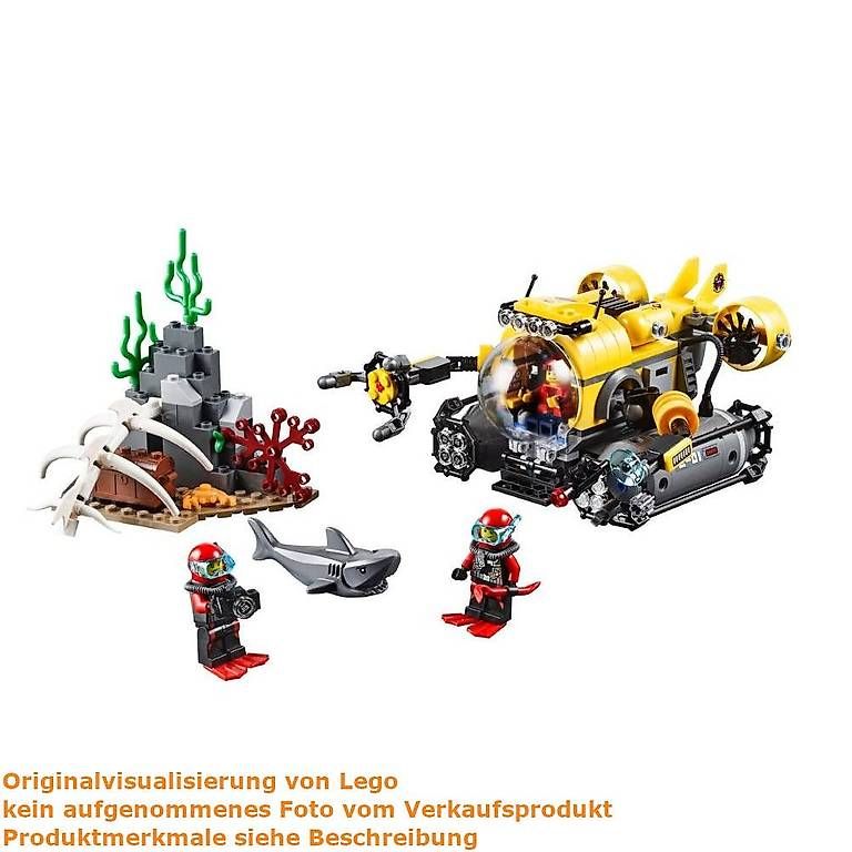 Lego Jeux de construction: Lego City Tiefsee-U-Boot (Secondhand) – D'occasion à Itingen par Schneiders-Brickshop