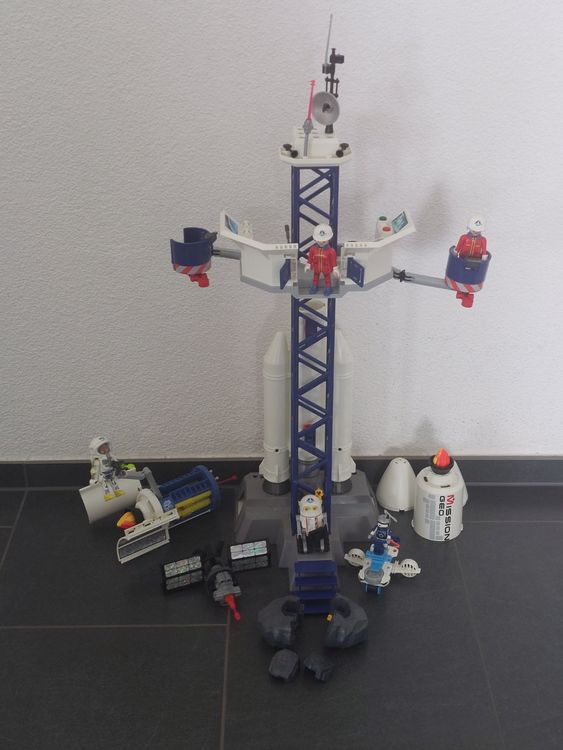Playmobil City Action 6195 - Base De Lancement Fusée (2014) - NEUF