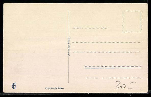 Cartes postales: Schönengrund, Dorf mit Fabrikschloten u – D'occasion à Berlin par bartko-reher 1