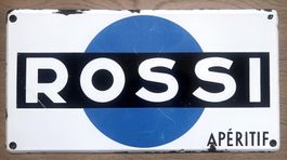 Originales Martini "ROSSI APERITIF" Email Schild ca. 1950