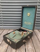 antikes Grandophone Koffer Grammophon