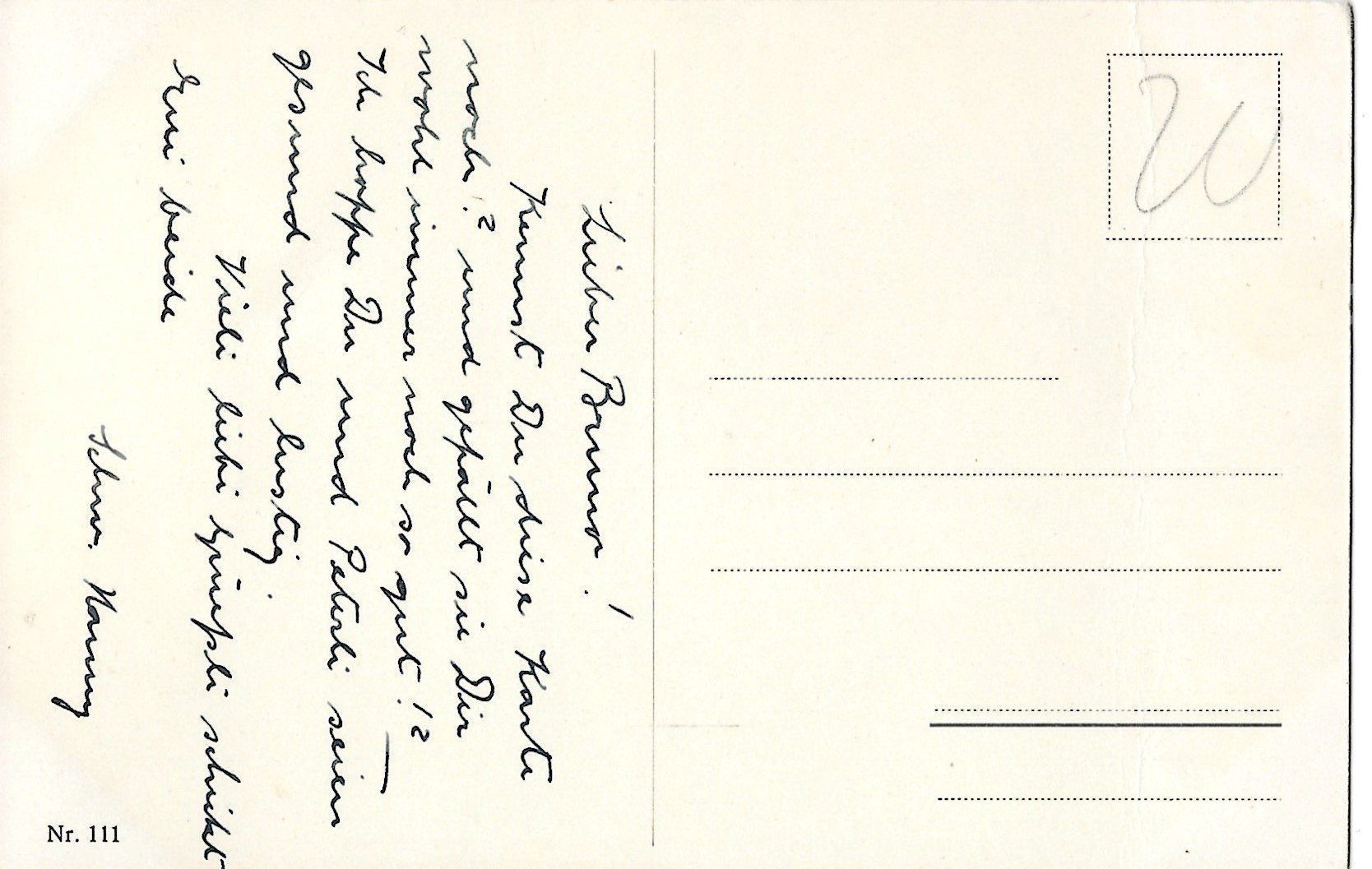Cartoline postali: Blumen-Kind, M. Goetz, Künstler – Usato da Frauenfeld venduto da Merk52 1