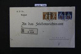CH 1921 alter Beleg sauber gestempelt               Los 7143
