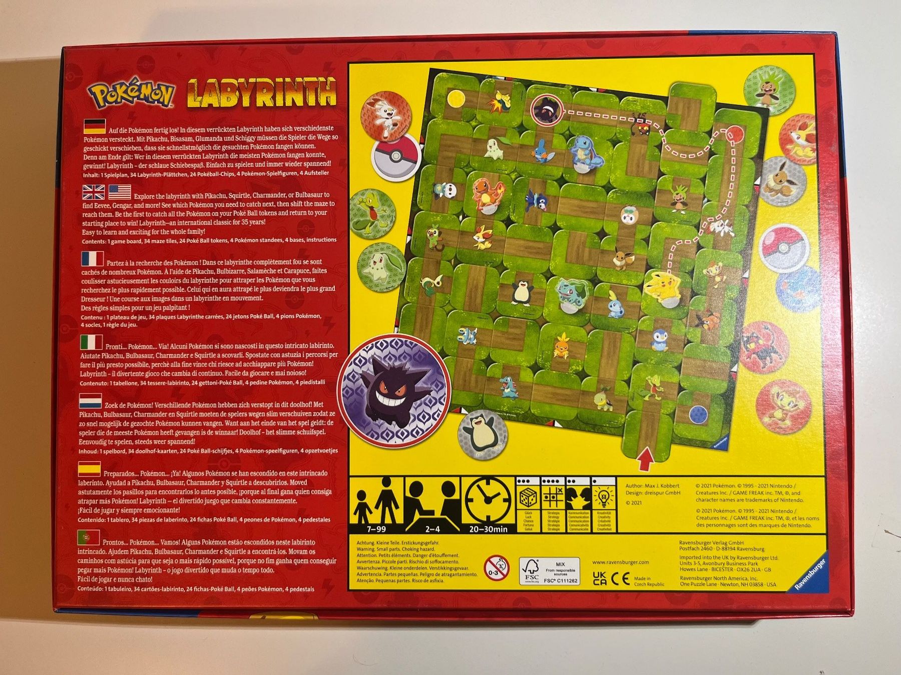 Ravensburger Spiele: Pokemon Labyrinth – Gebraucht aus Schaffhausen von petersonsmith1 3