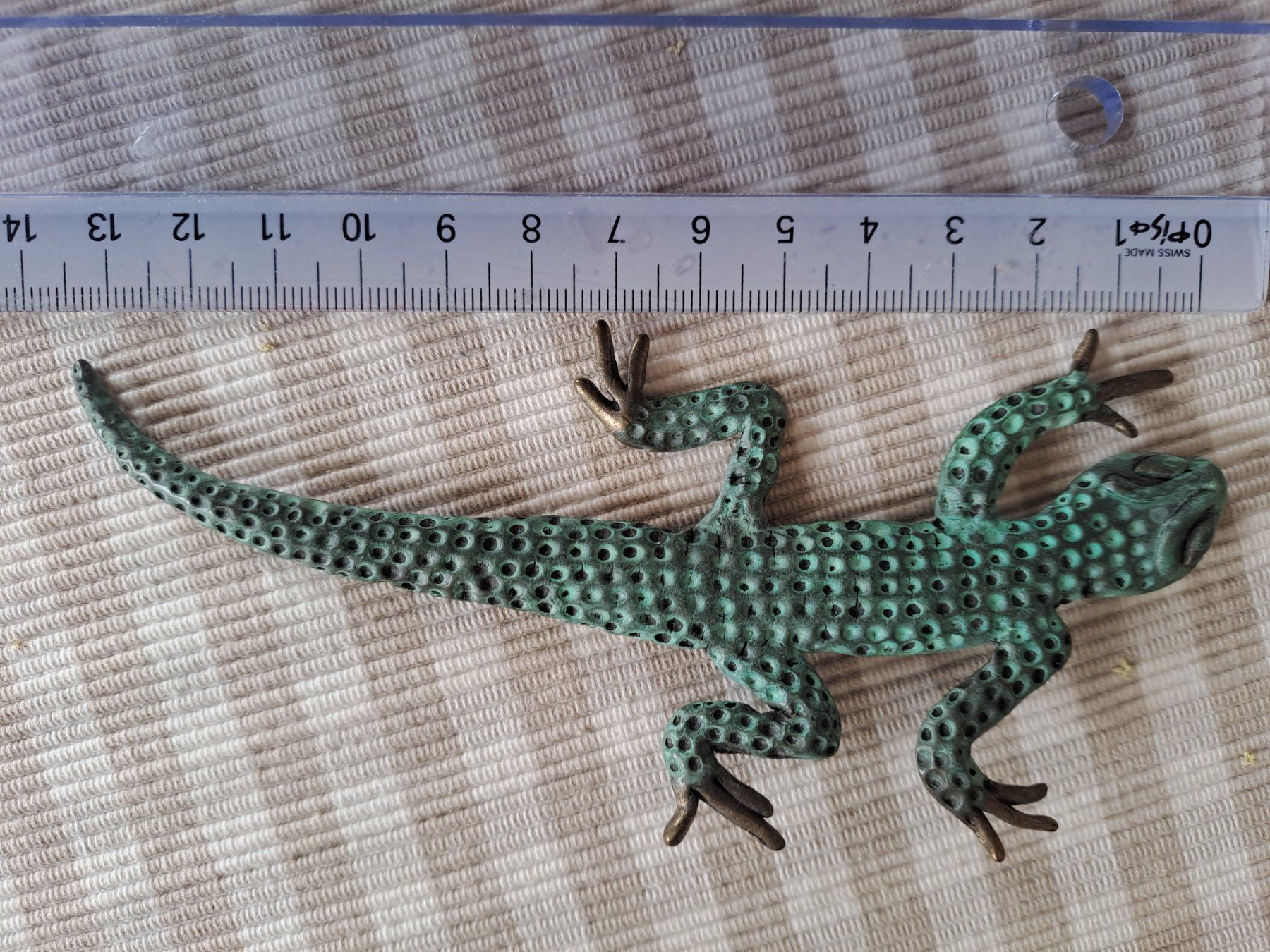 Spille & Fermagli: BROCHE LEZARD BRONZE – Usato da LAUSANNE venduto da KWEW 4