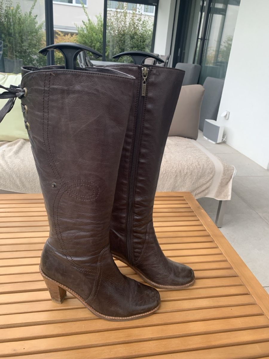 Mexx Damenschuhe: Damen-Stiefel, Mexx, braun, Gr. 38 – Gebraucht aus Steinach von 86_patricia 1
