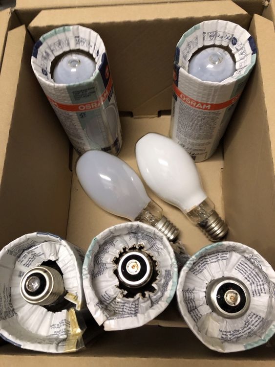 Osram NAV-E 110W E27 Leuchtmittel – 210W Entladungslampe Für Industrie, Straßen Und Parkplätze
