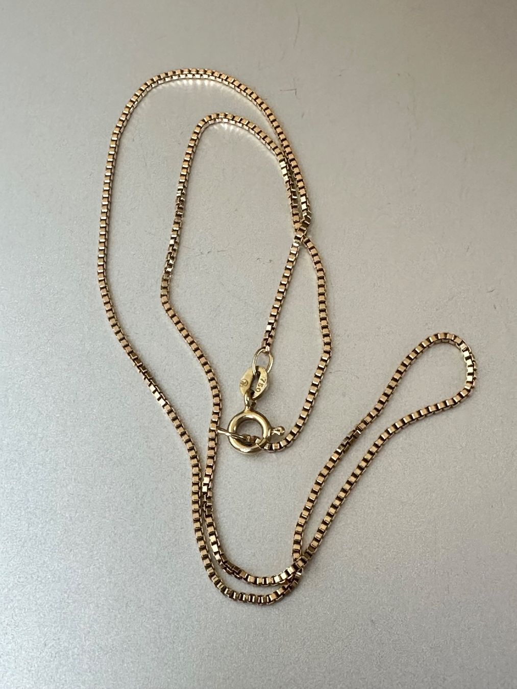Catenine: 18K Goldkette, KURZ : ca. 42 cm – Usato da Onex venduto da Antiqueshow 1