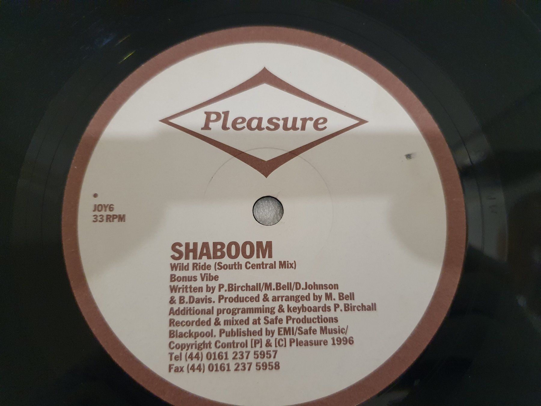 Schallplatten: Shaboom – Wild Ride (House) – Gebraucht aus Uster von Vinyl-Leidenschaft 2