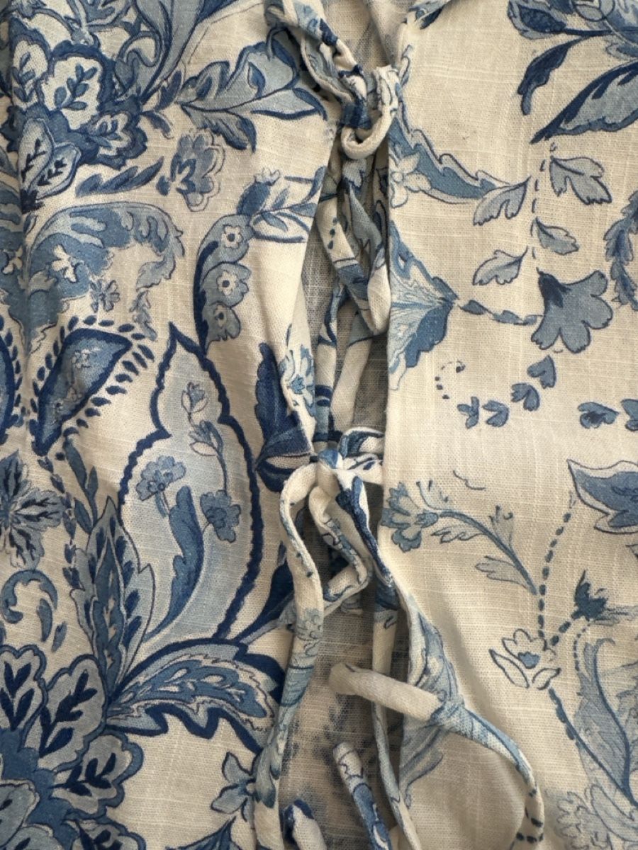 Camicette: Bluse, Leinen, blau-weiss, NEU – Nuovo (secondo la descrizione) da Dübendorf venduto da Bella1177 1