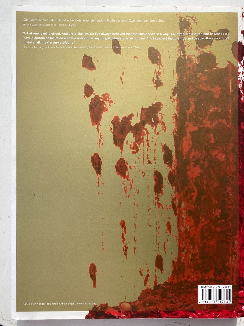 Libri: ANISH KAPOOR - SHOOTING INTO THE CORNER – Nuovo (secondo la descrizione) da Zürich venduto da lesgarcons 6