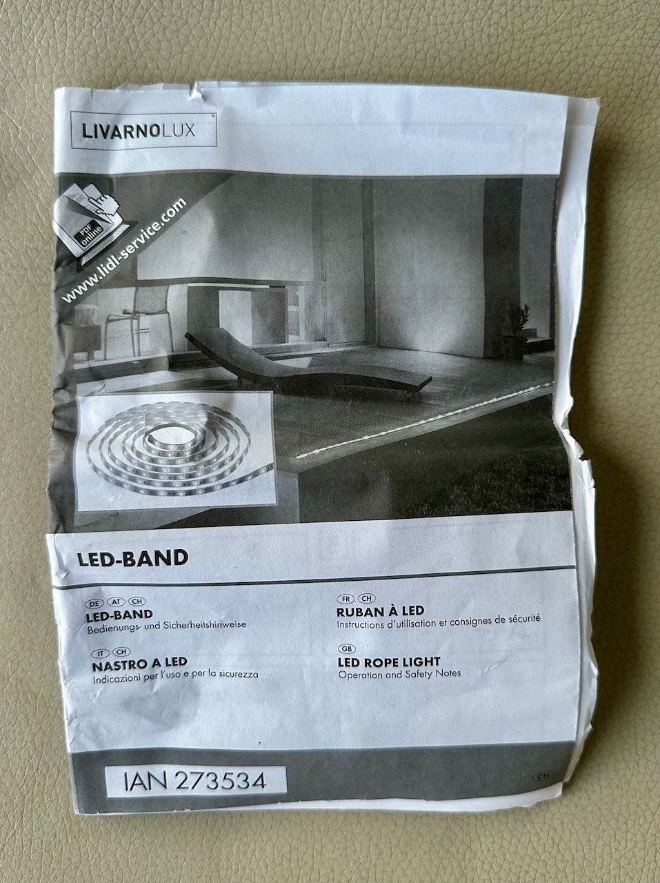 Lichterketten & Leisten: LED - Band  5m – Neu und originalverpackt aus Ried-Brig von Challi 4