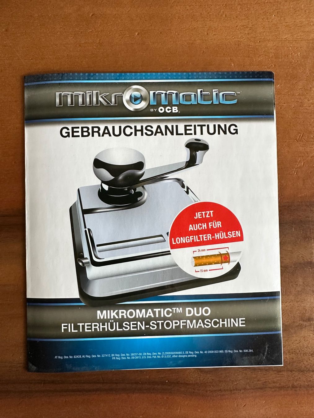 Tabak: Mikromatic Duo Hülsen Stopfmaschine – Gebraucht aus Horn von Lakeside19 1