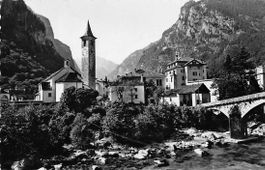 SALUTE di BIGNASCO - cartolina 1953