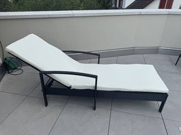 2 Gartenliegestühle inkl. Auflagen  Occasion