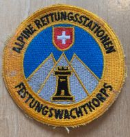 Badge Alpine Rettungsstationen Festungswachtkorps