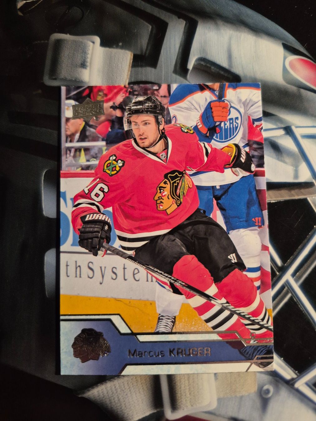 NHL Carte collezionabili: NHL Marcus Kruger Chicago Blackhawks – Usato da Treiten venduto da Sauber73