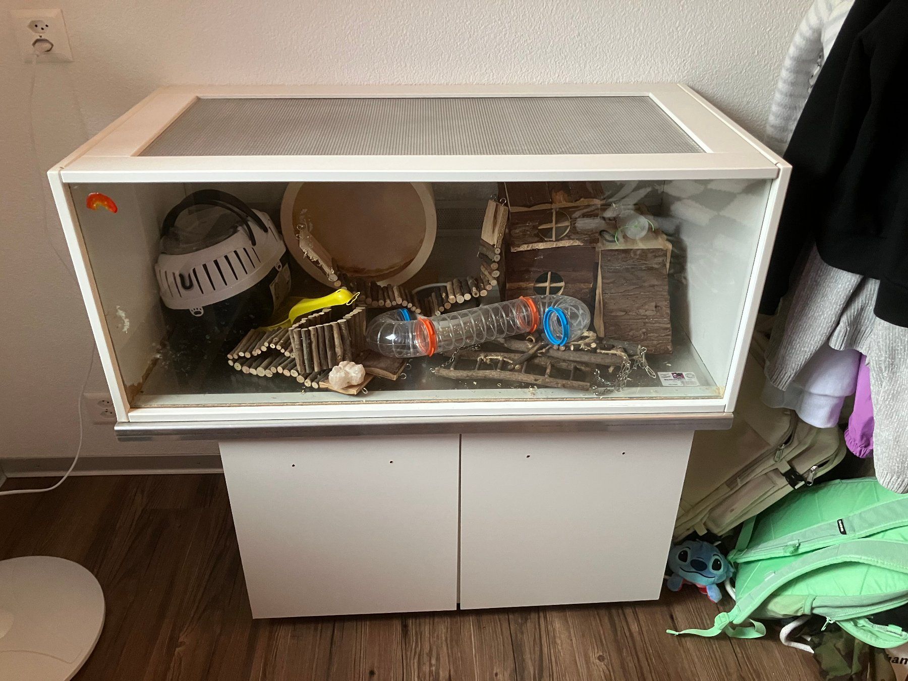Terrario: Hamster-Käfig Terrarium – Usato da rümligen venduto da Broenci
