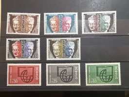 () UNESCO 1960-1966 Neufs 2 séries**