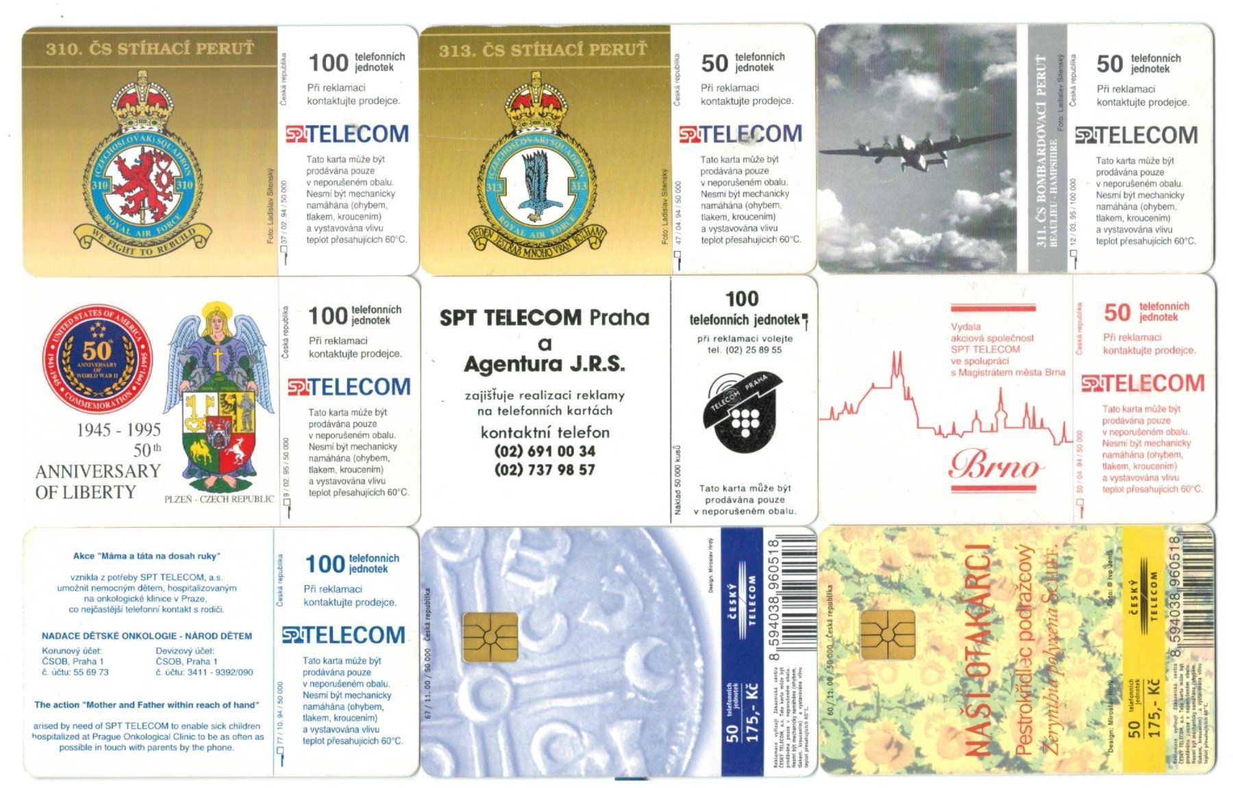 Cartes de téléphone: 9 Telefonkarten Tschechien – D'occasion à Zürich par Tolima194 1