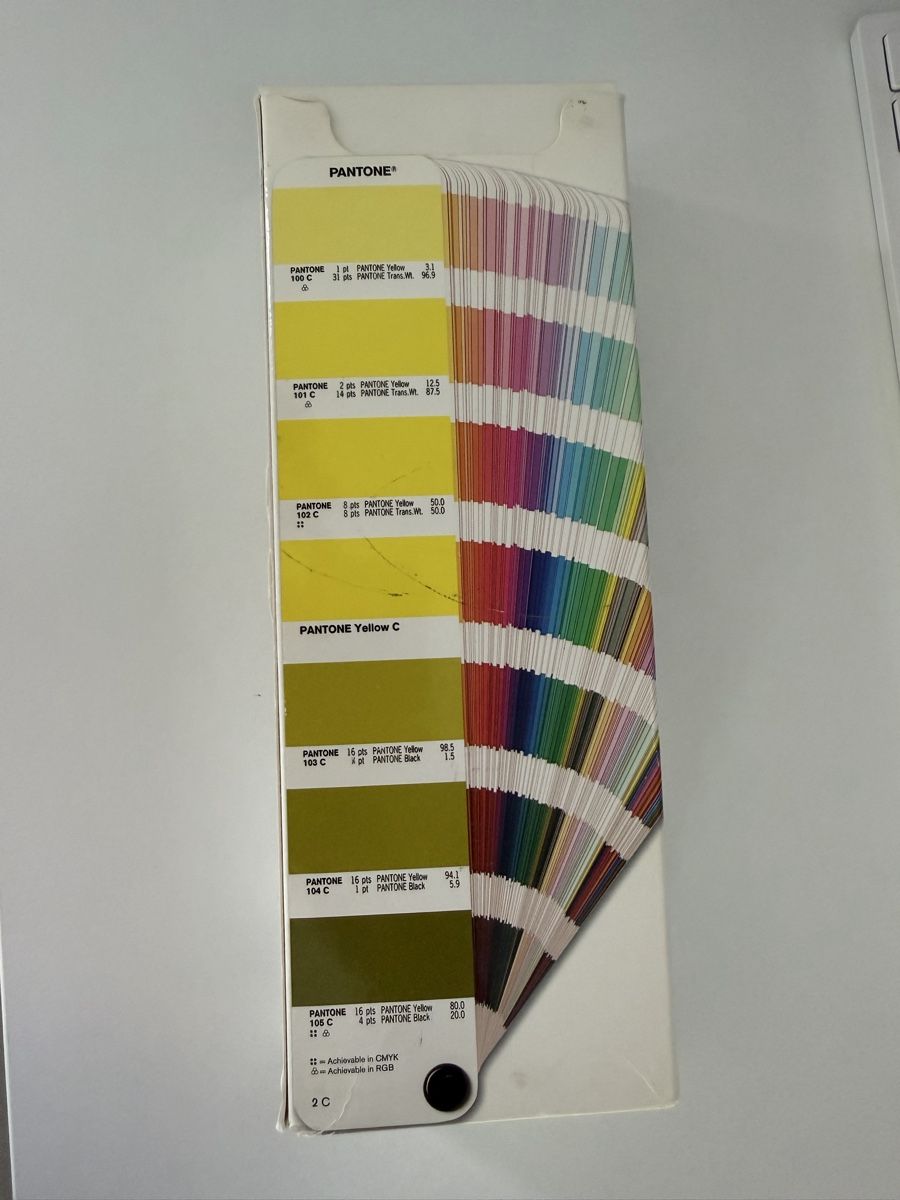 Tutti gli attrezzi: Pantone Formula Guide Solid Coated Uncoated 4. Edition – Usato da Reinach BL venduto da Gregor1414 1