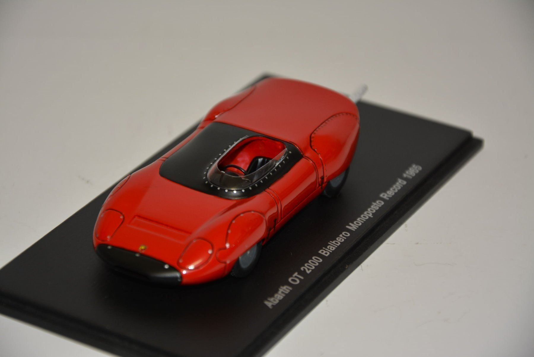 Abarth Modellini d'auto: Abarth OT 2000 Bialbero Record 1965 1:43 – Nuovo e nell'imballaggio originale da Goldach venduto da Feivel9 2