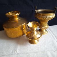 Versand möglich! u.a. schöne Kessel, Töpfe, evtl. Vasen