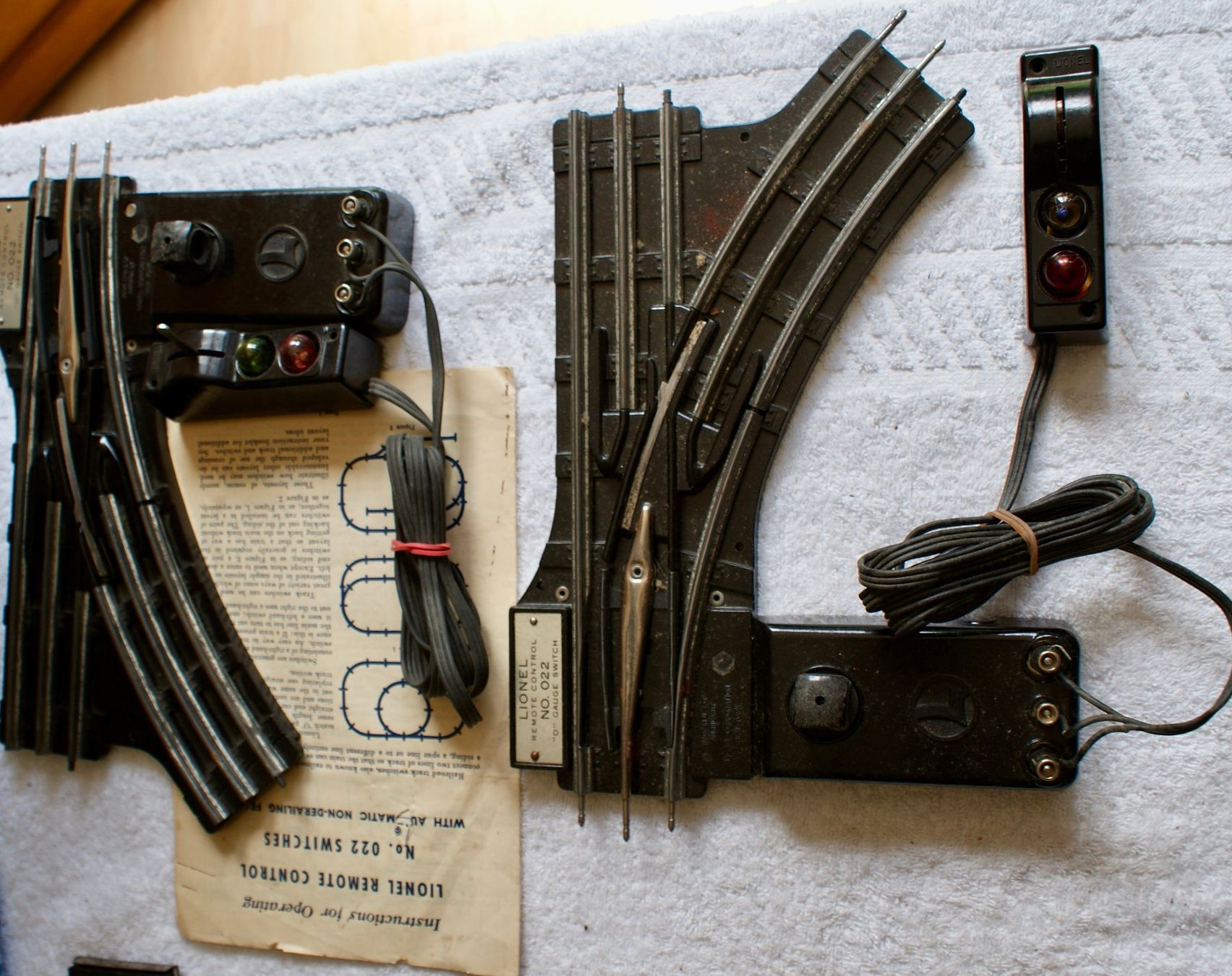 Lionel Modellini di ferrovie: Aiguillages électriques Lionel – Usato da Morrens VD venduto da alain50